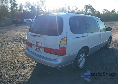 2002 Mercury Villager из США, поврежденный, VIN 4M2ZV11T52DJ04917